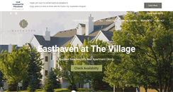 Desktop Screenshot of easthavenatthevillage.com